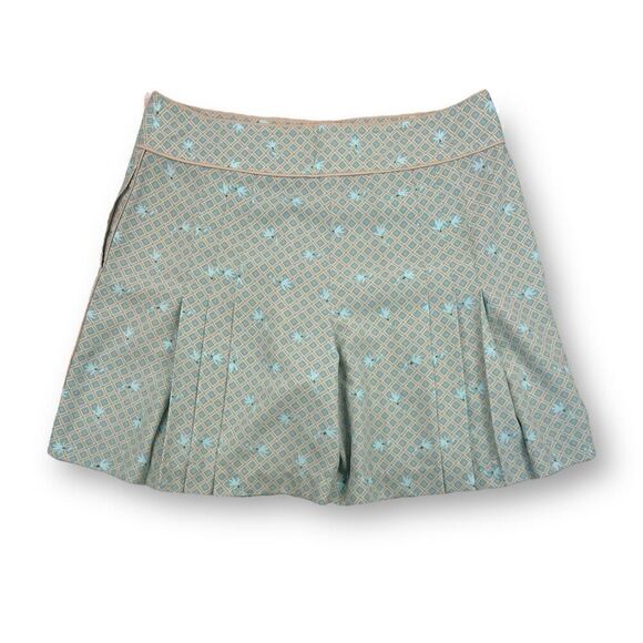 IZOD XFG Golf Pleated Culotte Shorts Size 10 - Picture 5 of 6